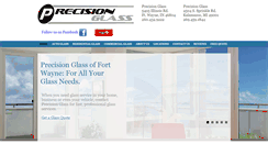 Desktop Screenshot of precisionglassfw.com